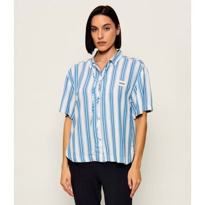 Hugo Bodywear Koszula RESORT Loose fit niebieski M Hugo Bodywear Koszula RESORT Loose fit niebieski M