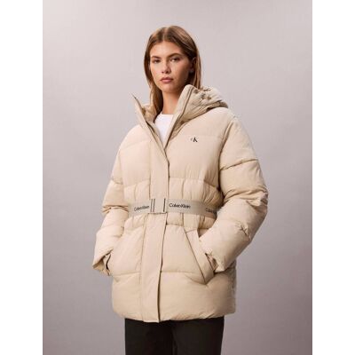 Calvin Klein Jeans Kurtka Regular Fit beżowy XS Calvin Klein Jeans Kurtka Regular Fit beżowy XS