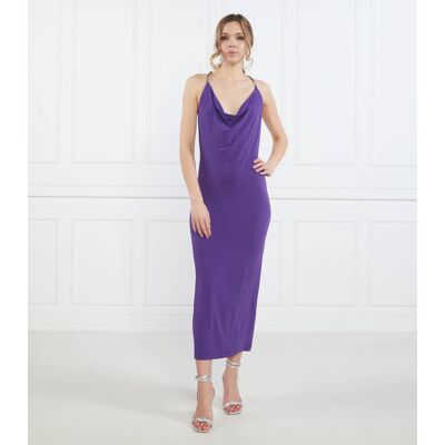 Patrizia Pepe Sukienka fioletowy XL Patrizia Pepe Sukienka fioletowy XL