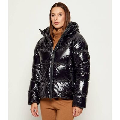 Bogner Fire + Ice Puchowa kurtka z szelkami VALLY-D Regular Fit czarny 42 Bogner Fire + Ice Puchowa kurtka z szelkami VALLY-D Regular Fit czarny 42