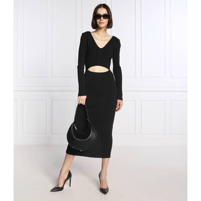 Calvin Klein Sukienka czarny L Calvin Klein Sukienka czarny L