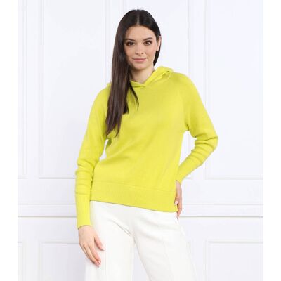 MAX&Co.; Bluza MAHLER Regular Fit z dodatkiem kaszmiru limonkowy XL MAX&Co.; Bluza MAHLER Regular Fit z dodatkiem kaszmiru limonkowy XL