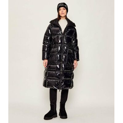 Calvin Klein Puchowy płaszcz czarny M Calvin Klein Puchowy płaszcz czarny M