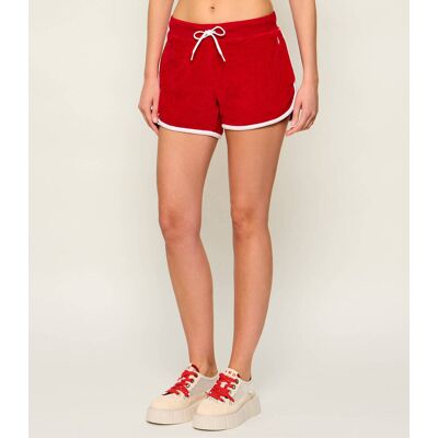Polo Ralph Lauren Szorty Relaxed fit frotté czerwony S Polo Ralph Lauren Szorty Relaxed fit frotté czerwony S