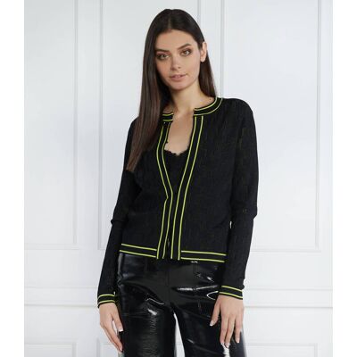 Karl Lagerfeld Kardigan BOUCLE Regular Fit czarny XS Karl Lagerfeld Kardigan BOUCLE Regular Fit czarny XS