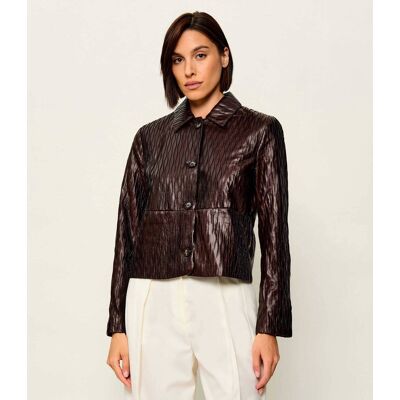 Guess Kurtka Walker Wave Relaxed fit brązowy L Guess Kurtka Walker Wave Relaxed fit brązowy L