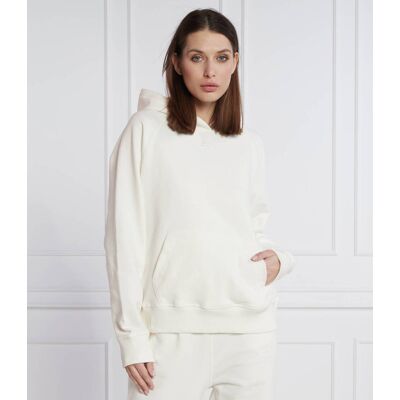 Tommy Sport Bluza Relaxed fit kremowy S Tommy Sport Bluza Relaxed fit kremowy S