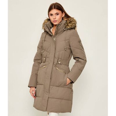 Guess Kurtka FATEMA Regular Fit beżowy XL Guess Kurtka FATEMA Regular Fit beżowy XL