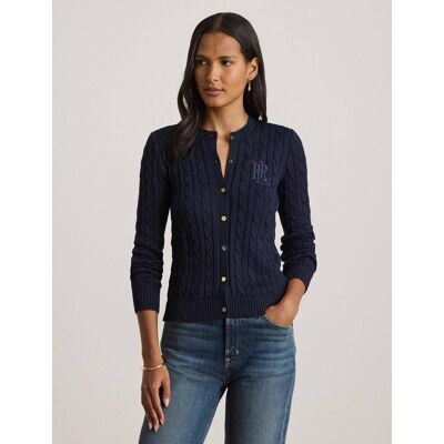 Polo Ralph Lauren LAUREN RALPH LAUREN Kardigan Ralhan Slim Fit granatowy XS Polo Ralph Lauren LAUREN RALPH LAUREN Kardigan Ralhan Slim Fit granatowy XS