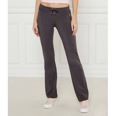 Juicy Couture Spodnie dresowe flare fit grafitowy XL Juicy Couture Spodnie dresowe flare fit grafitowy XL