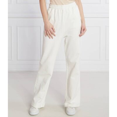 Tommy Sport Spodnie dresowe Relaxed fit biały S Tommy Sport Spodnie dresowe Relaxed fit biały S