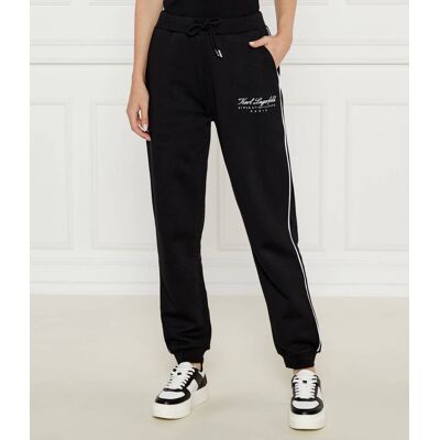 Karl Lagerfeld Spodnie dresowe Hotel Regular Fit czarny XL Karl Lagerfeld Spodnie dresowe Hotel Regular Fit czarny XL
