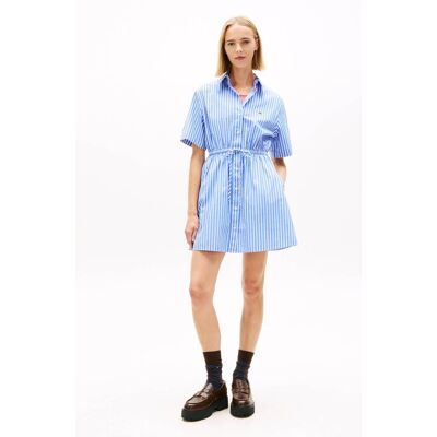 Tommy Jeans Sukienka błękitny XL Tommy Jeans Sukienka błękitny XL