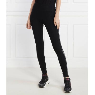 EA7 Legginsy Slim Fit czarny S EA7 Legginsy Slim Fit czarny S