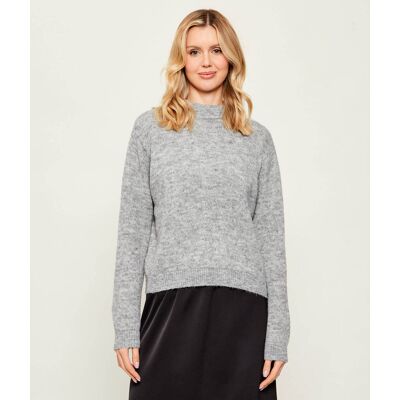 Joop! Jeans Sweter Kalissa Modern fit z dodatkiem wełny szary S Joop! Jeans Sweter Kalissa Modern fit z dodatkiem wełny szary S