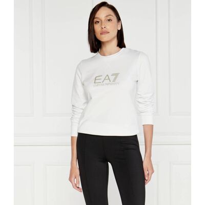 EA7 Bluza Regular Fit biały XS EA7 Bluza Regular Fit biały XS