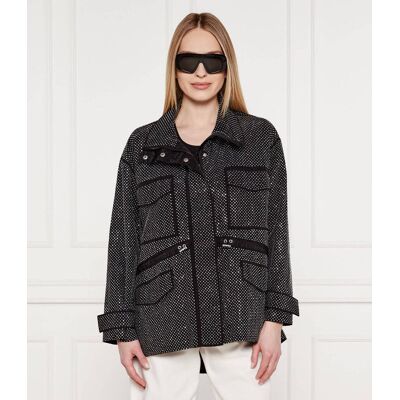 Pinko Kurtka Loose fit czarny XL Pinko Kurtka Loose fit czarny XL