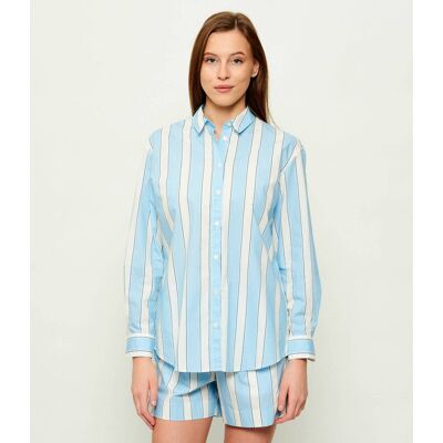 ST.Barth Koszula Relaxed fit błękitny M ST.Barth Koszula Relaxed fit błękitny M