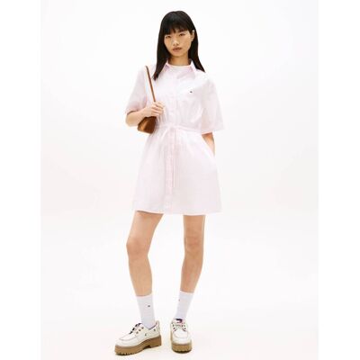 Tommy Jeans Sukienka różowy L Tommy Jeans Sukienka różowy L