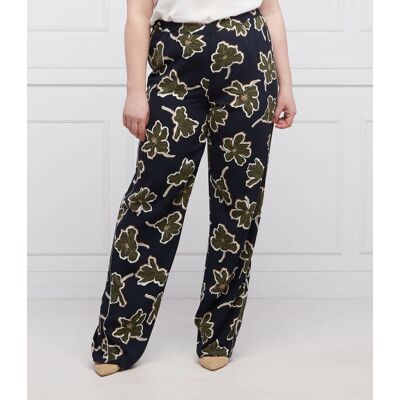 Persona by Marina Rinaldi Spodnie RAUL Plus size Loose fit granatowy 44 Persona by Marina Rinaldi Spodnie RAUL Plus size Loose fit granatowy 44