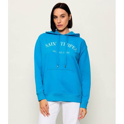 Michael Kors Bluza ST. TROPEZ Loose fit niebieski S Michael Kors Bluza ST. TROPEZ Loose fit niebieski S