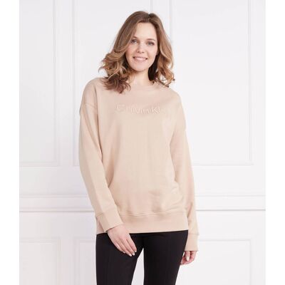 Calvin Klein Bluza Regular Fit beżowy XL Calvin Klein Bluza Regular Fit beżowy XL