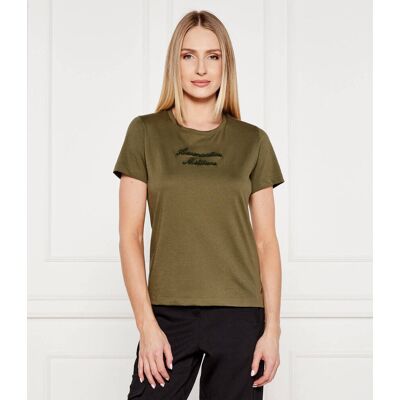 Aeronautica Militare T-shirt Regular Fit oliwkowy L Aeronautica Militare T-shirt Regular Fit oliwkowy L