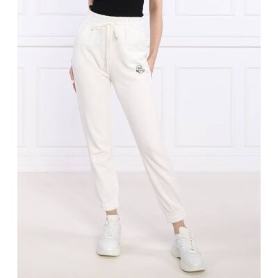 Pinko Spodnie dresowe Regular Fit biały XL Pinko Spodnie dresowe Regular Fit biały XL