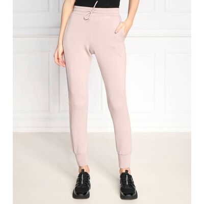 Guess ACTIVE Spodnie dresowe ALLIE Regular Fit pudrowy róż L Guess ACTIVE Spodnie dresowe ALLIE Regular Fit pudrowy róż L