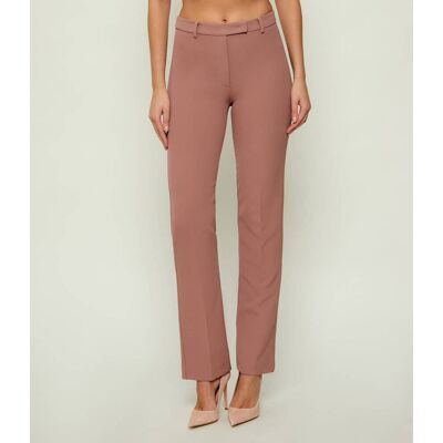 Patrizia Pepe Spodnie Slim Fit różowy 34 Patrizia Pepe Spodnie Slim Fit różowy 34