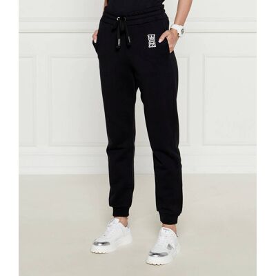 Pinko Spodnie dresowe CARICO Regular Fit czarny L Pinko Spodnie dresowe CARICO Regular Fit czarny L