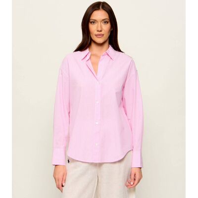 ST.Barth Koszula CRISTAL Relaxed fit różowy XS ST.Barth Koszula CRISTAL Relaxed fit różowy XS