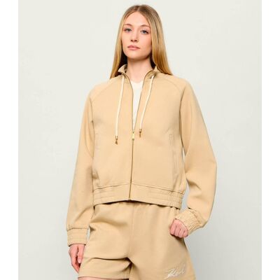 Karl Lagerfeld Bluza Relaxed fit beżowy XL Karl Lagerfeld Bluza Relaxed fit beżowy XL