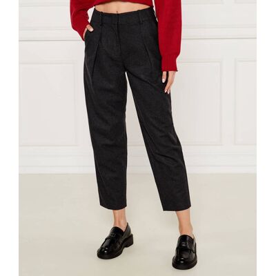 Giorgio Armani Exchange Spodnie chino Regular Fit z dodatkiem wełny grafitowy 34 Giorgio Armani Exchange Spodnie chino Regular Fit z dodatkiem wełny grafitowy 34
