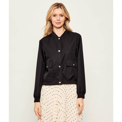 Joop! Kurtka bomber Orlanda Regular Fit czarny 36 Joop! Kurtka bomber Orlanda Regular Fit czarny 36