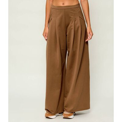 MM Spodnie Mmvongola Relaxed fit brązowy S MM Spodnie Mmvongola Relaxed fit brązowy S