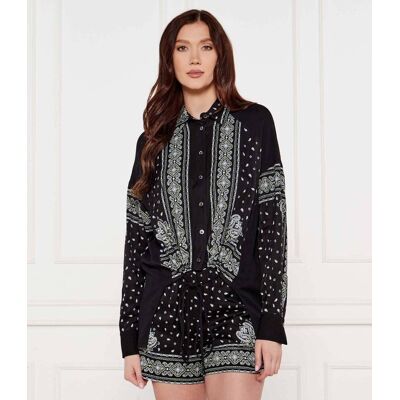 Pinko Koszula Loose fit czarny 34 Pinko Koszula Loose fit czarny 34