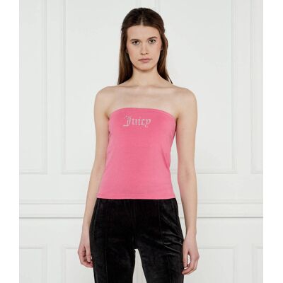Juicy Couture Top BABEY Slim Fit różowy L Juicy Couture Top BABEY Slim Fit różowy L