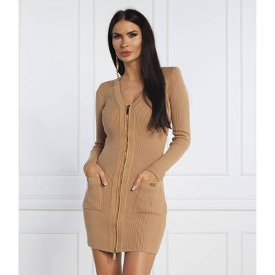 Elisabetta Franchi Sukienka camel 44 Elisabetta Franchi Sukienka camel 44