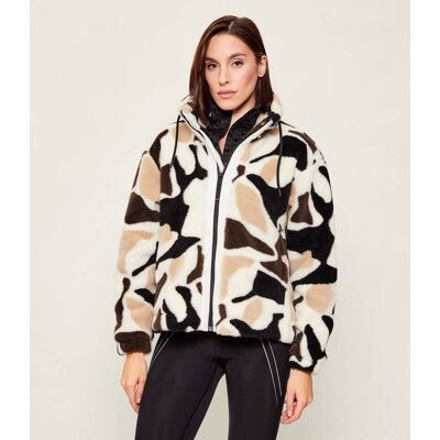Bogner Fire + Ice Polarowa kurtka NINETTA3 Regular Fit z dodatkiem wełny multikolor XL Bogner Fire + Ice Polarowa kurtka NINETTA3 Regular Fit z dodatkiem wełny multikolor XL