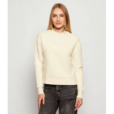 Patrizia Pepe Bluza Loose fit kremowy M Patrizia Pepe Bluza Loose fit kremowy M