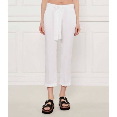 Liu Jo Spodnie z paskiem GLAM Regular Fit biały 29 Liu Jo Spodnie z paskiem GLAM Regular Fit biały 29