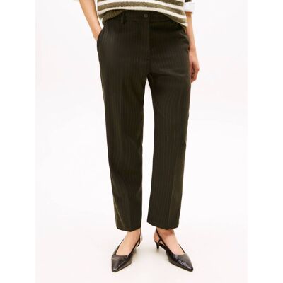 Tommy Hilfiger Spodnie chino Straight fit zielony 36 Tommy Hilfiger Spodnie chino Straight fit zielony 36