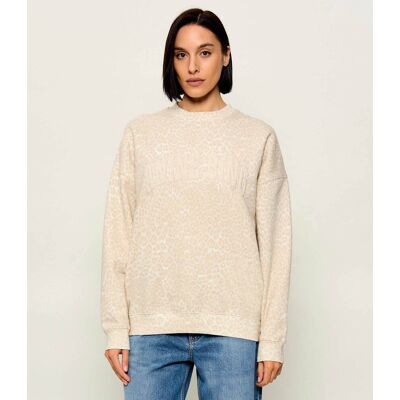 Anine Bing Bluza MILES Loose fit beżowy XS Anine Bing Bluza MILES Loose fit beżowy XS