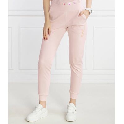 EA7 Spodnie dresowe Regular Fit pudrowy róż XL EA7 Spodnie dresowe Regular Fit pudrowy róż XL