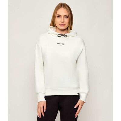 Bogner Fire + Ice Bluza NELLY2 Regular Fit biały XL Bogner Fire + Ice Bluza NELLY2 Regular Fit biały XL