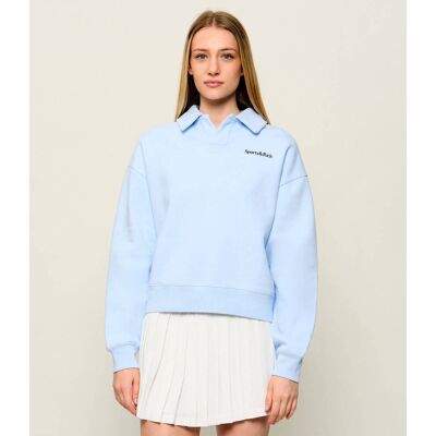 Sporty&Rich; Bluza ELFI Oversize fit niebieski L Sporty&Rich; Bluza ELFI Oversize fit niebieski L