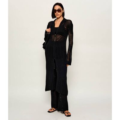 AKEP Kardigan Slim Fit czarny L AKEP Kardigan Slim Fit czarny L