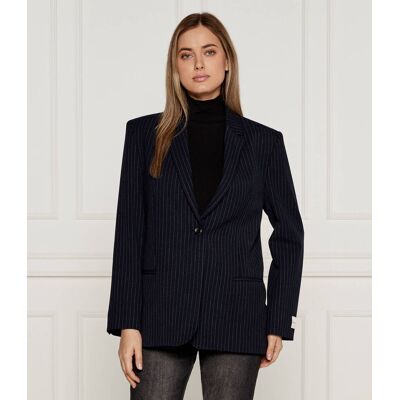Calvin Klein Marynarka Slim Fit z dodatkiem wełny granatowy 40 Calvin Klein Marynarka Slim Fit z dodatkiem wełny granatowy 40