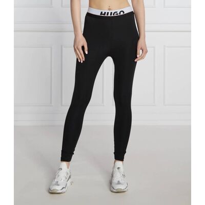 HUGO Legginsy Noomy Slim Fit czarny XL HUGO Legginsy Noomy Slim Fit czarny XL